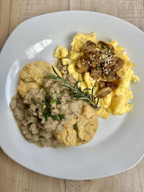 *NEW* Biscuits & Gravy Breakfast Plate