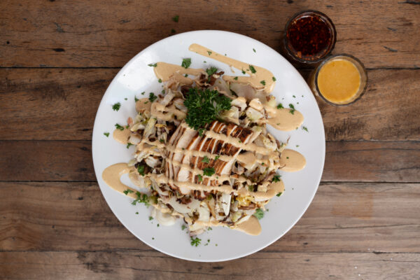 Warm Summer Chicken Salad